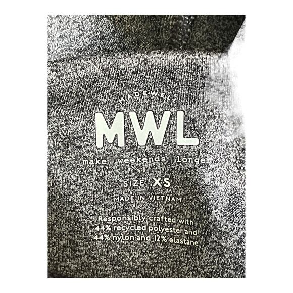 Madewell MWL Leggings high rise legend gray size X-Small XS - Picture 4 of 4